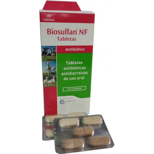 BIOSULFAN NF X 100 TABLETAS