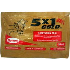 5X1 GOLD X 30ML.SACHET